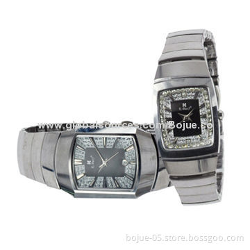 Quality Couple Watches with Ceramic Strap, Mechanical movement